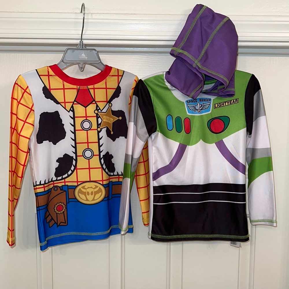 Disney Buzz & Woodee tops